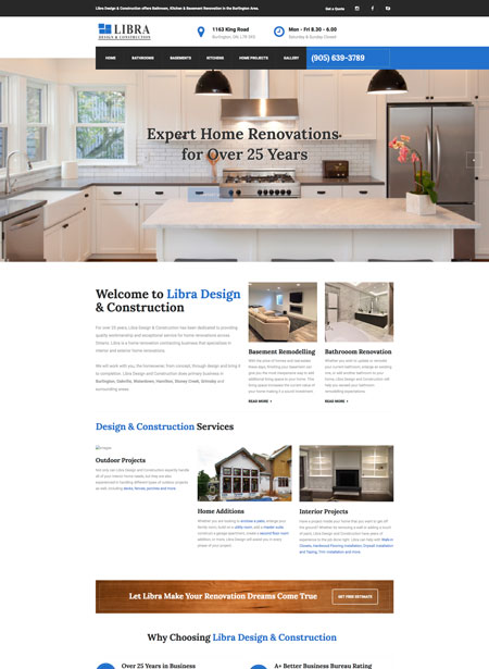 Libra Design and Construction